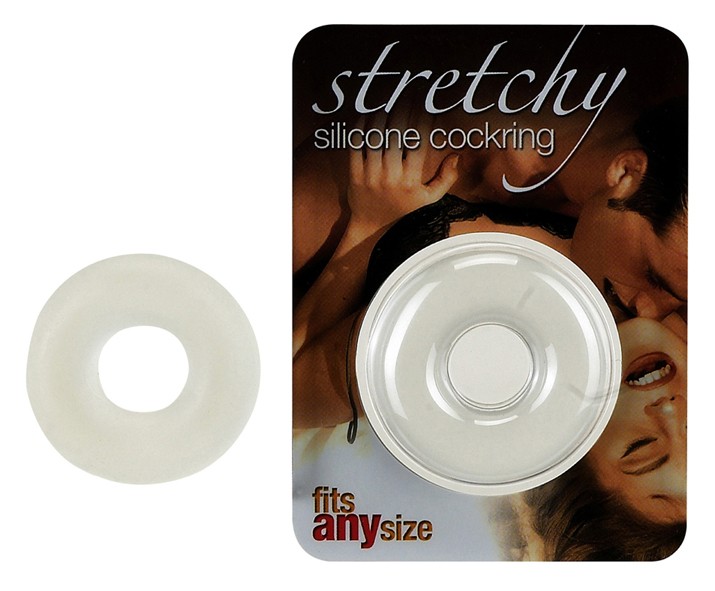 Stretchy Silicone Cockring (smooth)