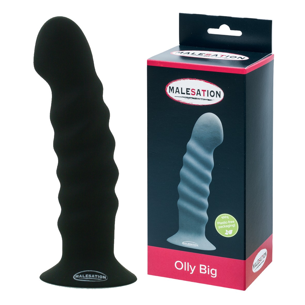 MALESATION Olly Dildo schwarz