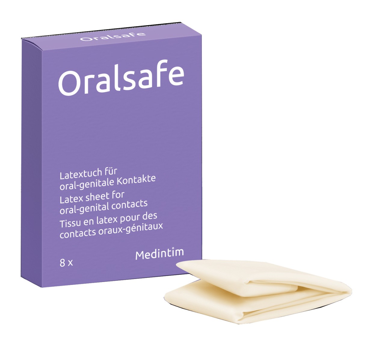 MEDintim ORALsafe Latex-Tücher  Vanille