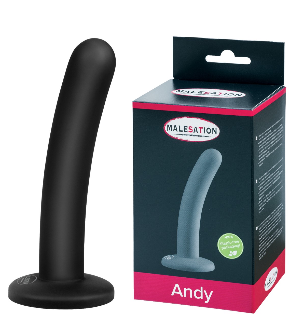 MALESATION Andy Dildo schwarz