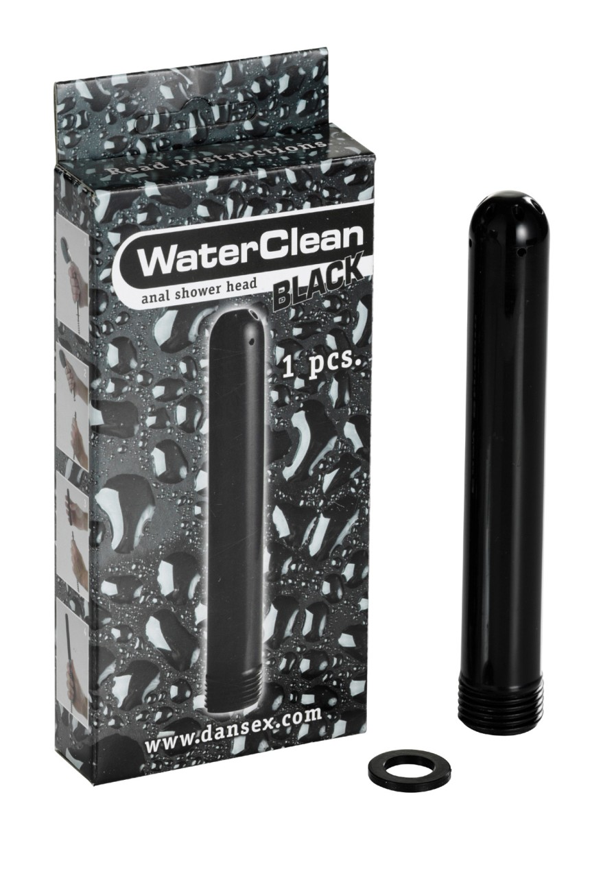 WaterClean Shower Head schwarz